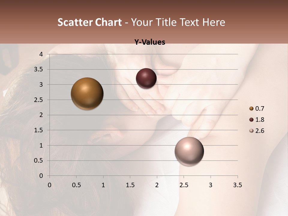 A Woman Getting A Back Massage From A Professional Massager PowerPoint Template