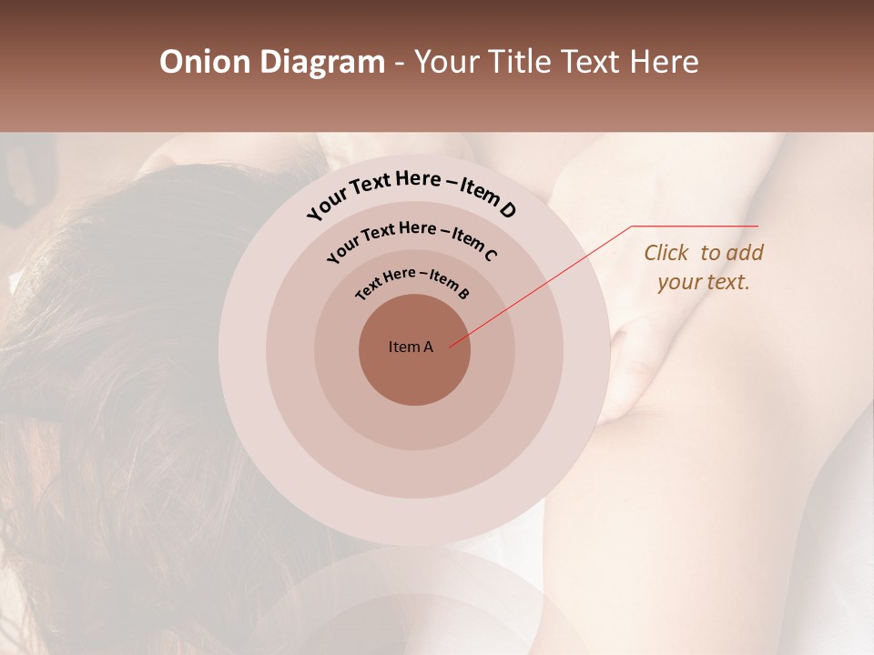 A Woman Getting A Back Massage From A Professional Massager PowerPoint Template