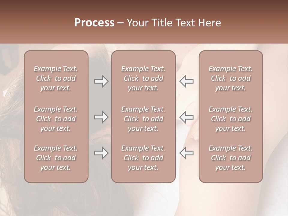 A Woman Getting A Back Massage From A Professional Massager PowerPoint Template