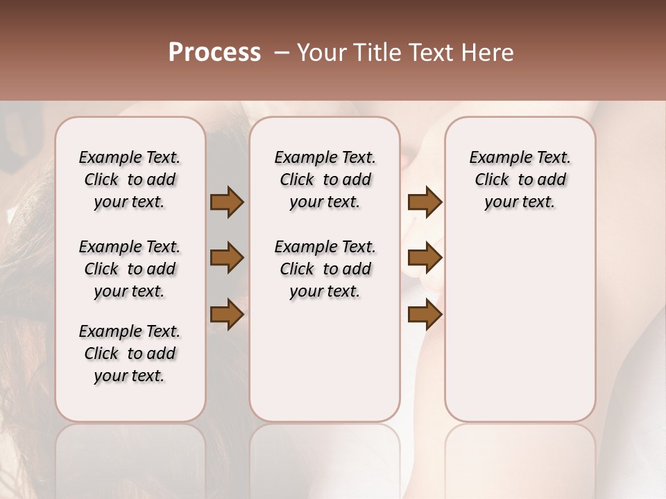 A Woman Getting A Back Massage From A Professional Massager PowerPoint Template