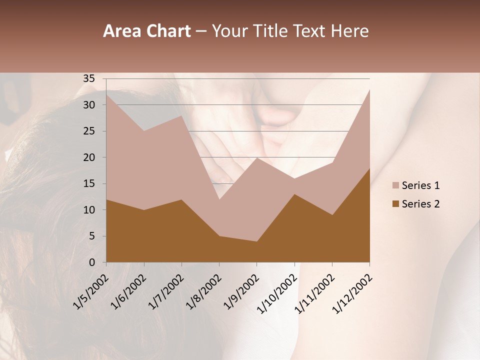 A Woman Getting A Back Massage From A Professional Massager PowerPoint Template