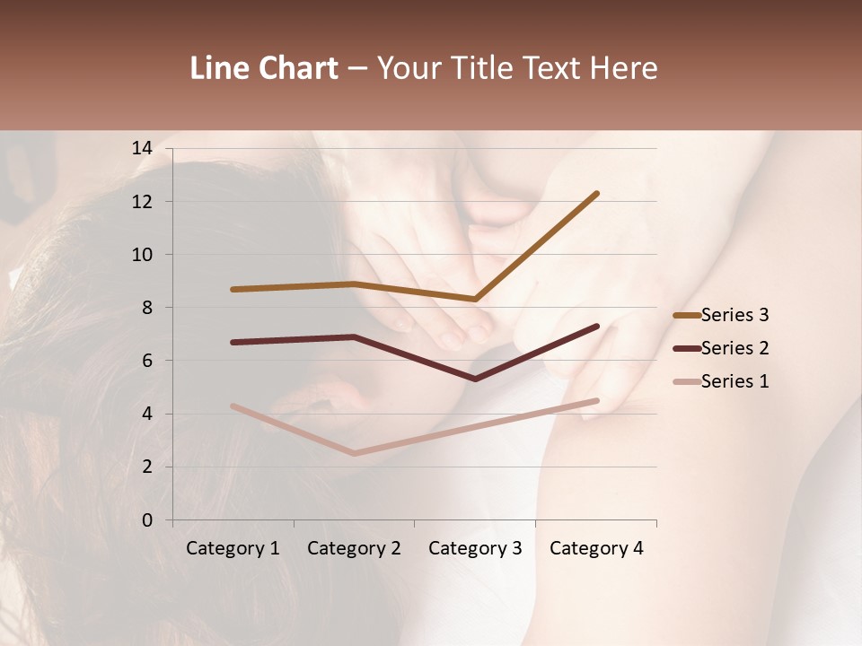 A Woman Getting A Back Massage From A Professional Massager PowerPoint Template