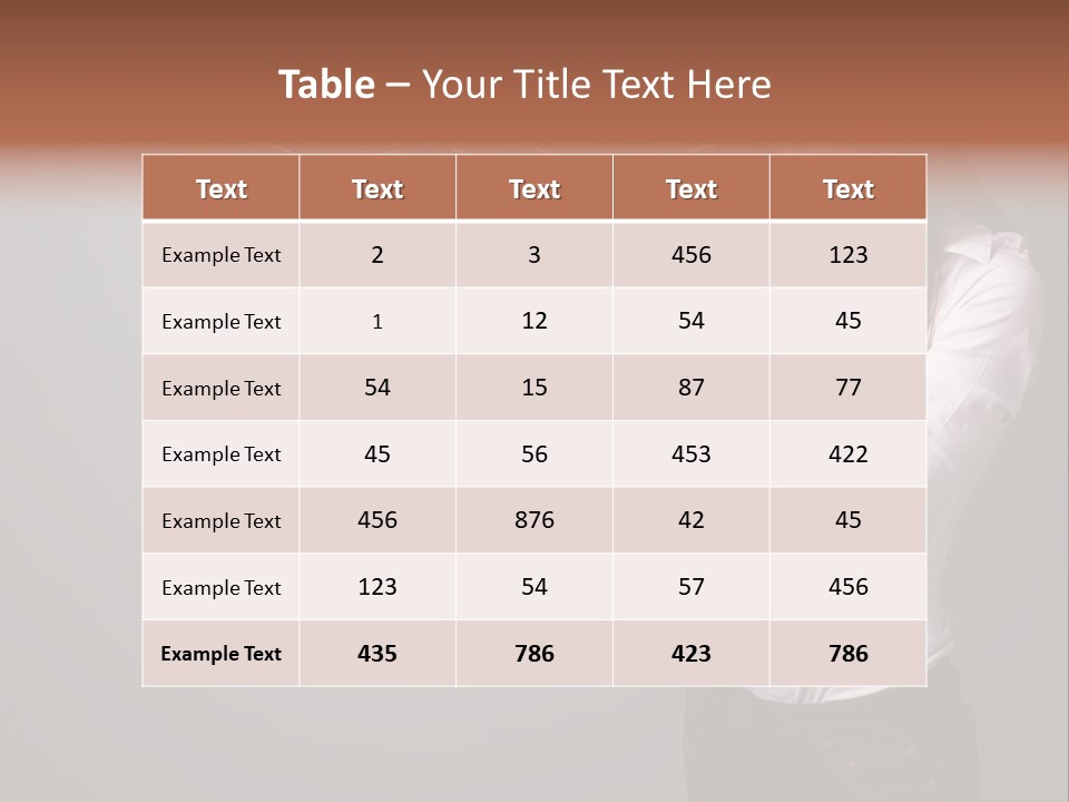 A Woman Standing In Front Of A Gray Wall With Arrows Drawn On It PowerPoint Template