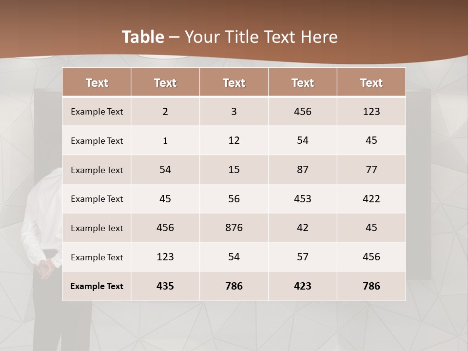 A Man Standing In Front Of A Blackboard With Arrows Drawn On It PowerPoint Template