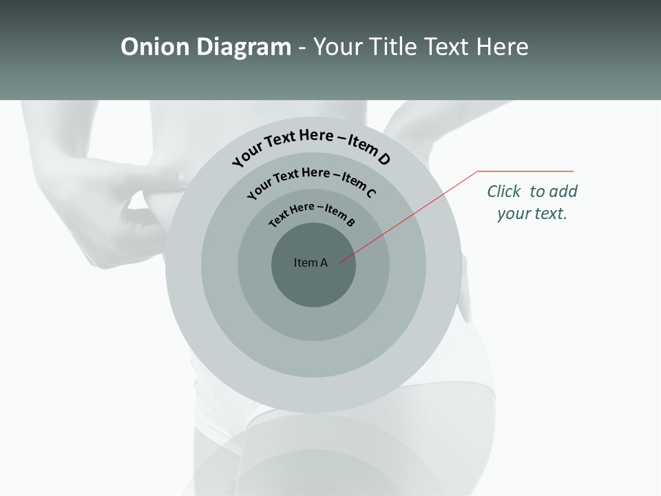 A Woman's Butt Is Shown With The Words Name Of Presentation PowerPoint Template