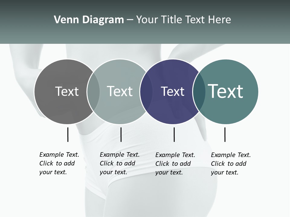 A Woman's Butt Is Shown With The Words Name Of Presentation PowerPoint Template