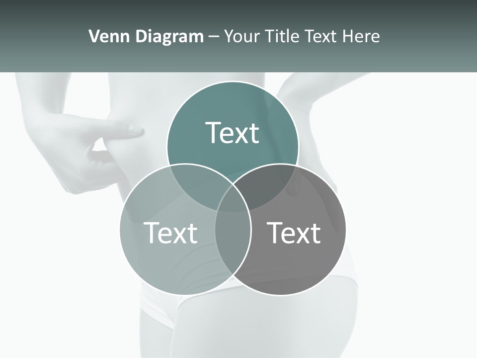 A Woman's Butt Is Shown With The Words Name Of Presentation PowerPoint Template