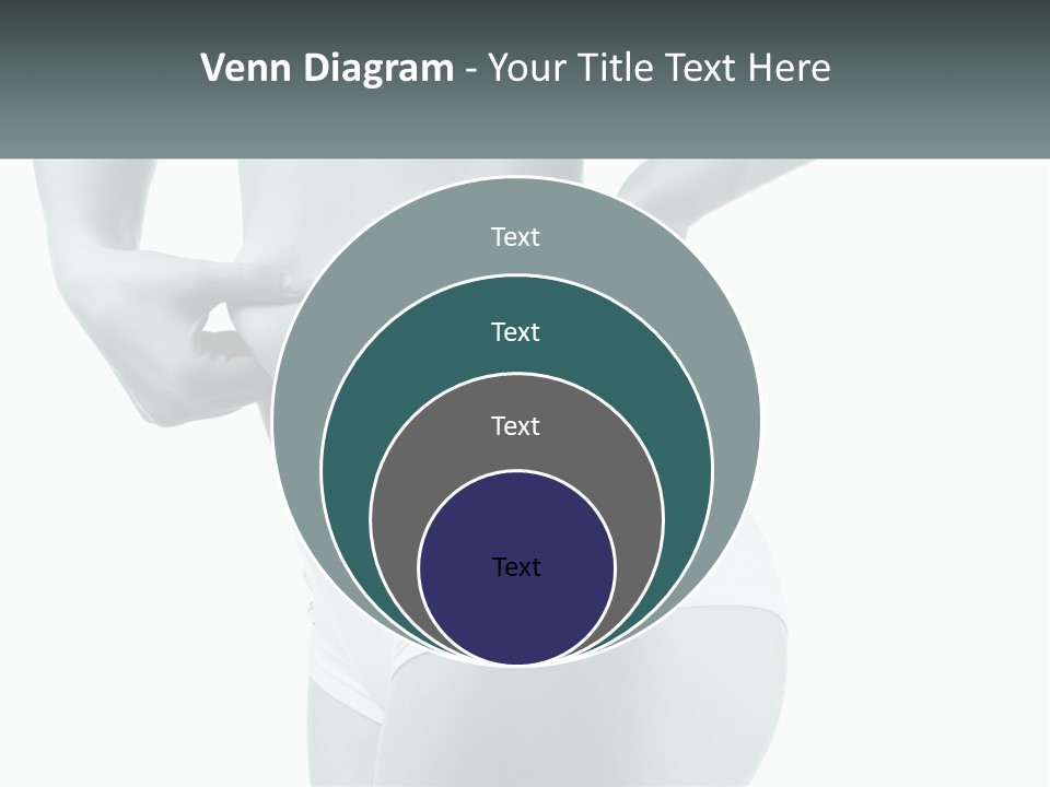 A Woman's Butt Is Shown With The Words Name Of Presentation PowerPoint Template