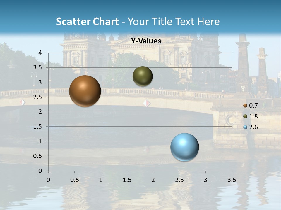 A Bridge Over A Body Of Water With A Building In The Background PowerPoint Template