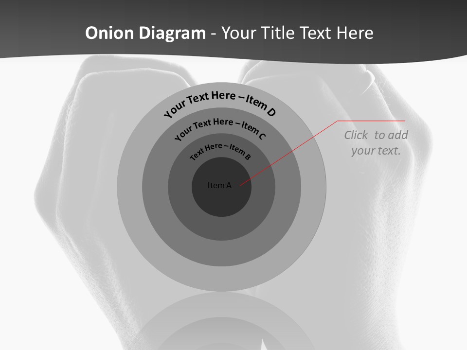 Two Hands Making A Heart Shape With Their Fingers PowerPoint Template