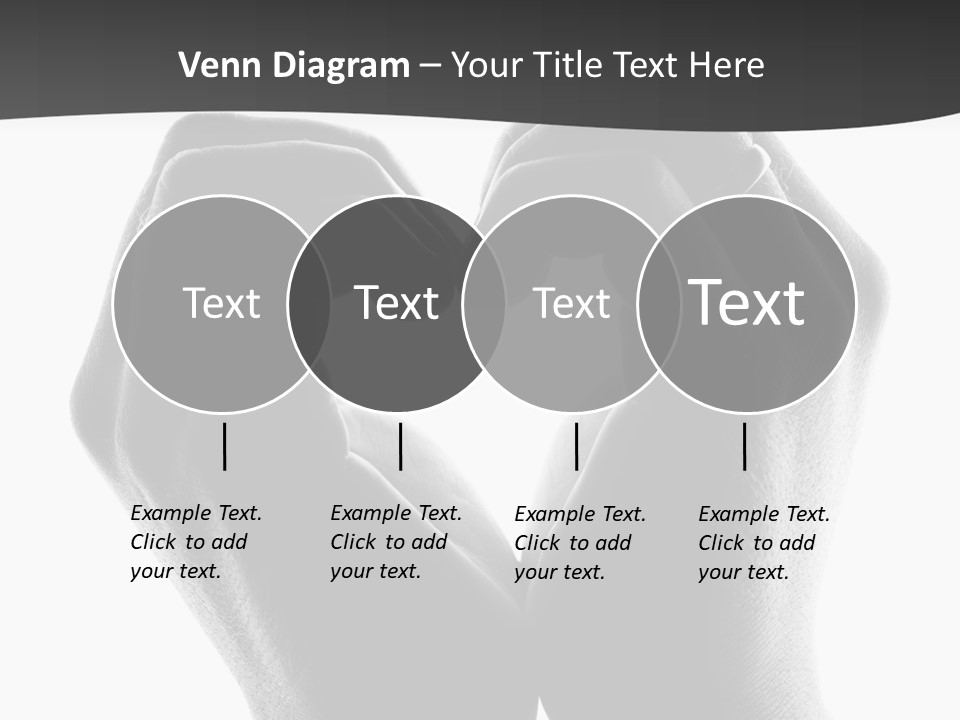 Two Hands Making A Heart Shape With Their Fingers PowerPoint Template