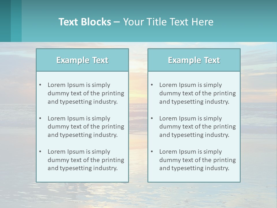 A Person Holding A Surfboard On A Beach At Sunset PowerPoint Template