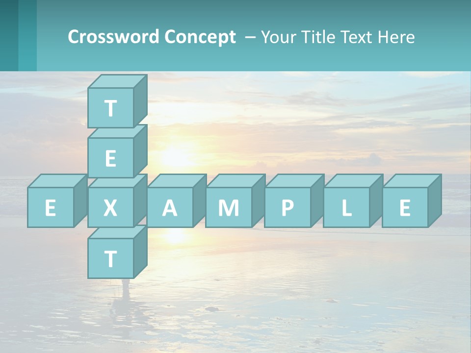 A Person Holding A Surfboard On A Beach At Sunset PowerPoint Template