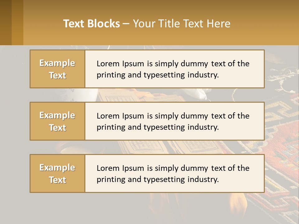 A Potted Plant Sitting On Top Of A Wooden Table PowerPoint Template