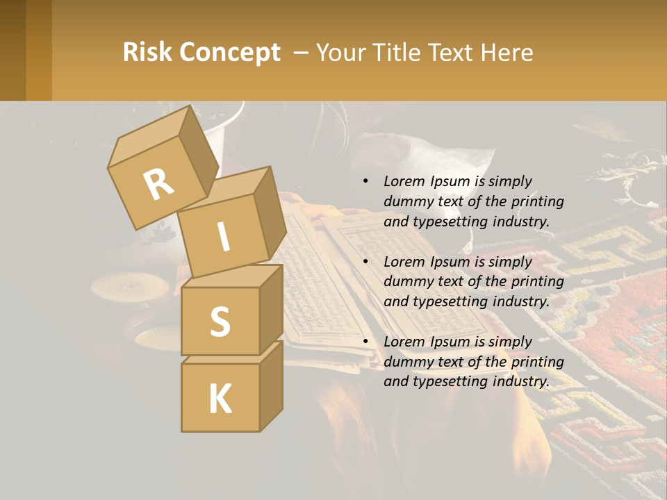 A Potted Plant Sitting On Top Of A Wooden Table PowerPoint Template