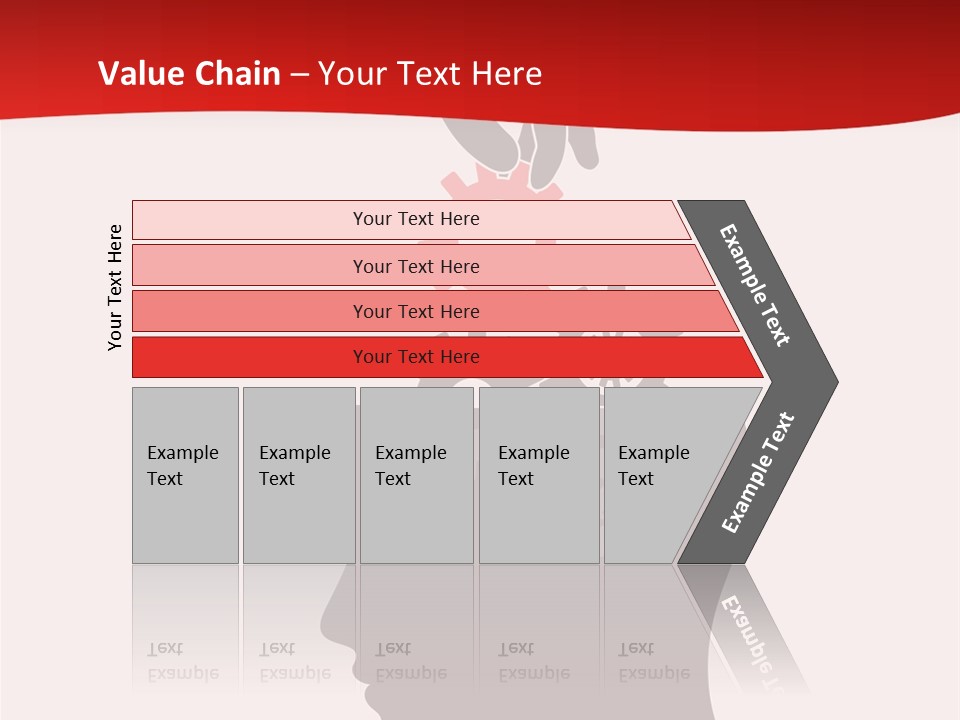 A Person's Head With Gears Coming Out Of It PowerPoint Template