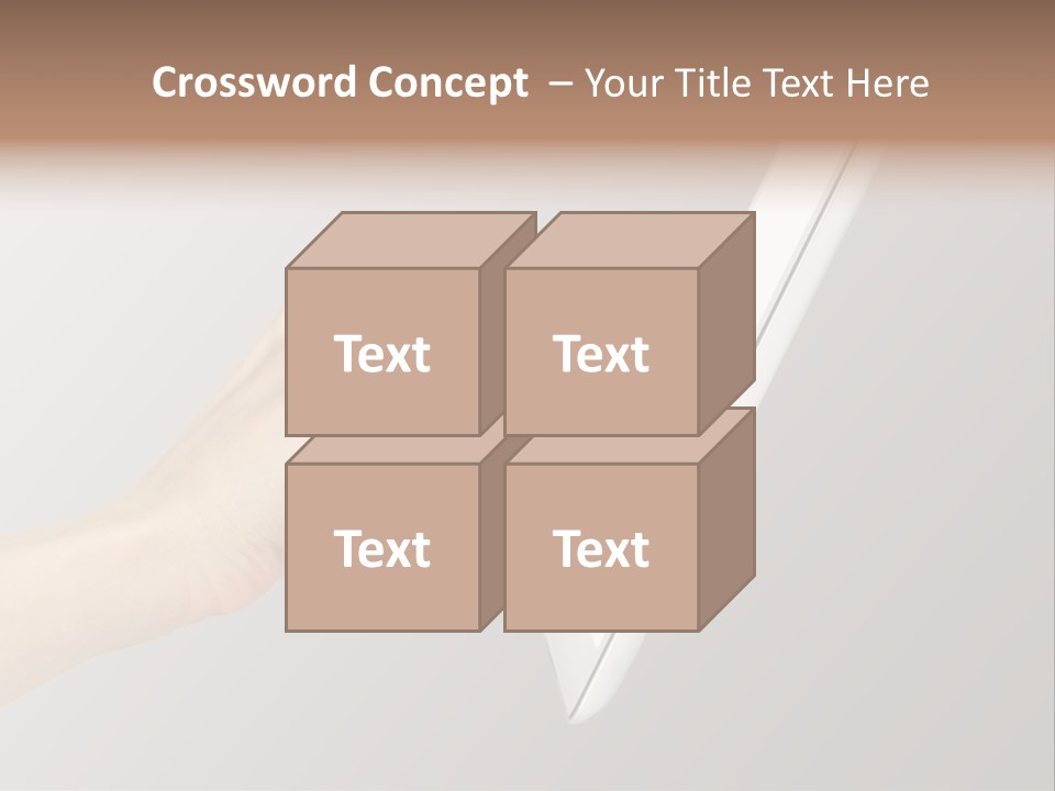 A Woman's Hand Pointing At A Laptop Screen PowerPoint Template