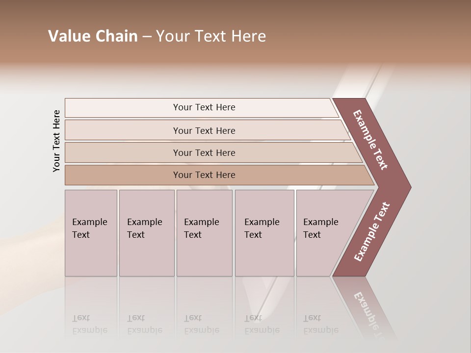A Woman's Hand Pointing At A Laptop Screen PowerPoint Template