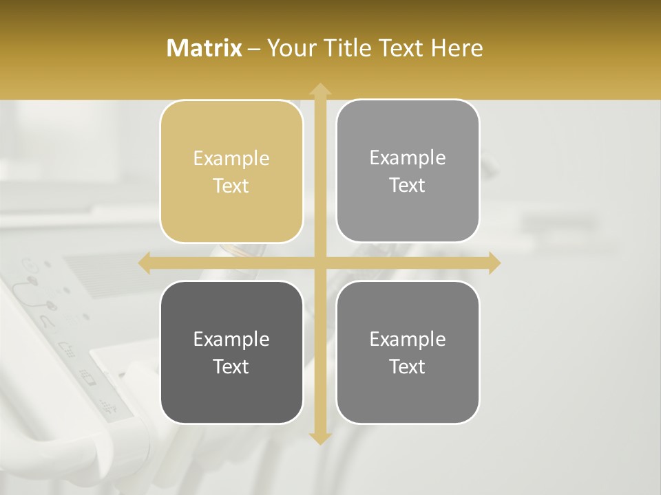 A Group Of Toothbrushes Sitting On Top Of A Table PowerPoint Template