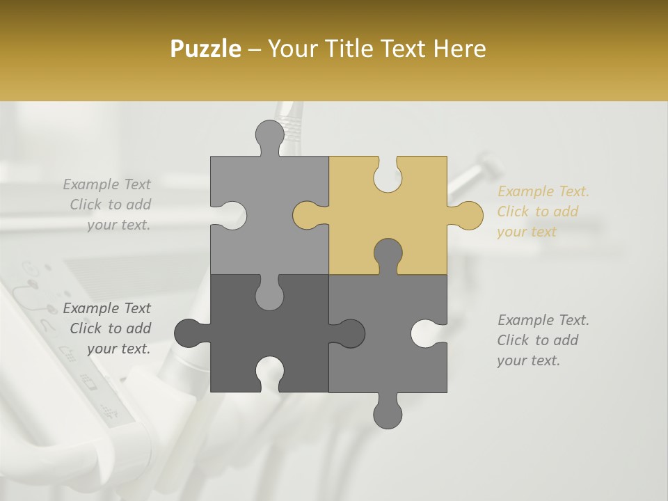 A Group Of Toothbrushes Sitting On Top Of A Table PowerPoint Template