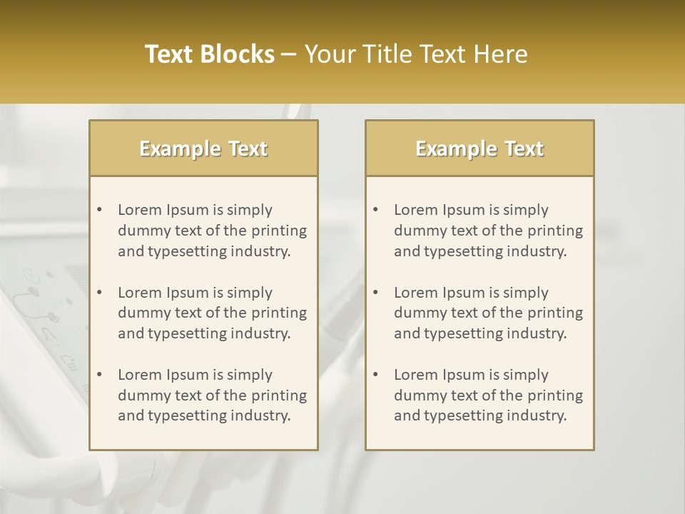 A Group Of Toothbrushes Sitting On Top Of A Table PowerPoint Template