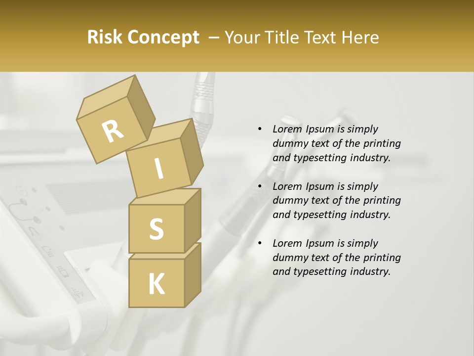 A Group Of Toothbrushes Sitting On Top Of A Table PowerPoint Template