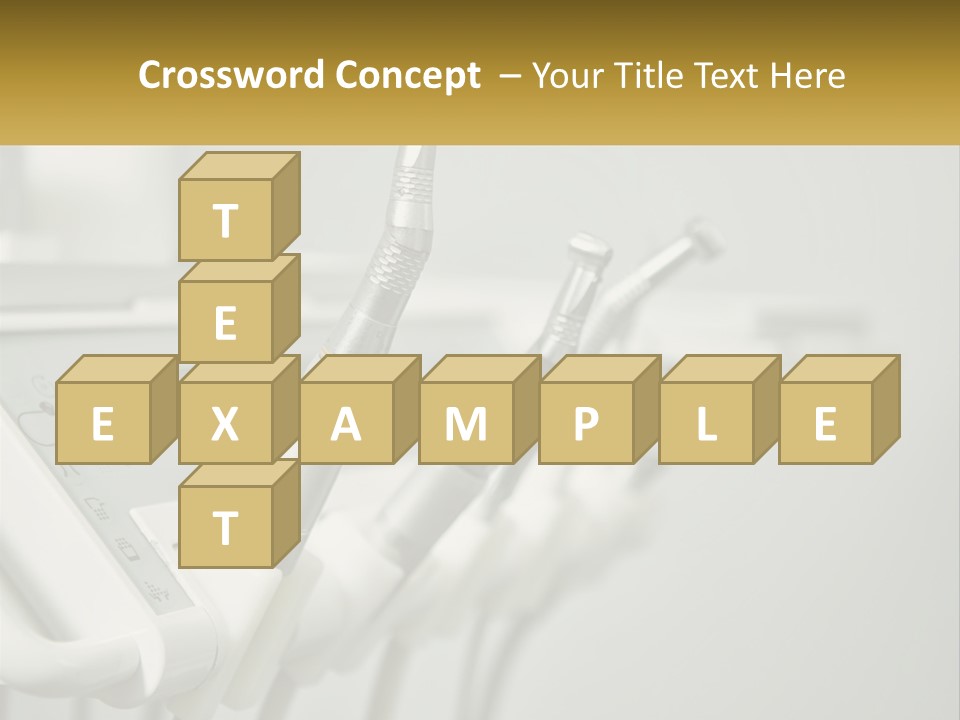 A Group Of Toothbrushes Sitting On Top Of A Table PowerPoint Template