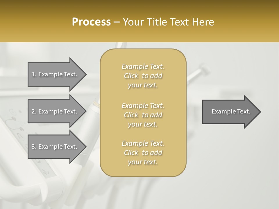 A Group Of Toothbrushes Sitting On Top Of A Table PowerPoint Template