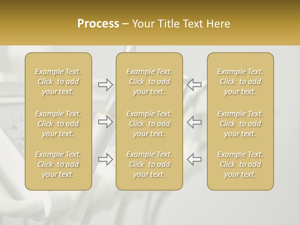 A Group Of Toothbrushes Sitting On Top Of A Table PowerPoint Template