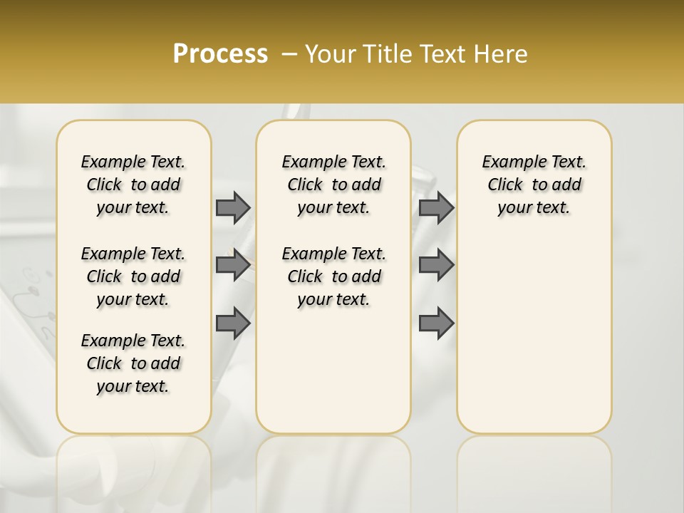 A Group Of Toothbrushes Sitting On Top Of A Table PowerPoint Template