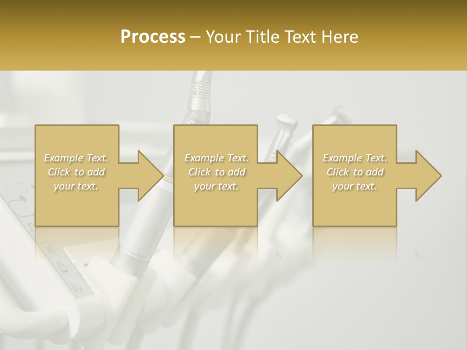 A Group Of Toothbrushes Sitting On Top Of A Table PowerPoint Template