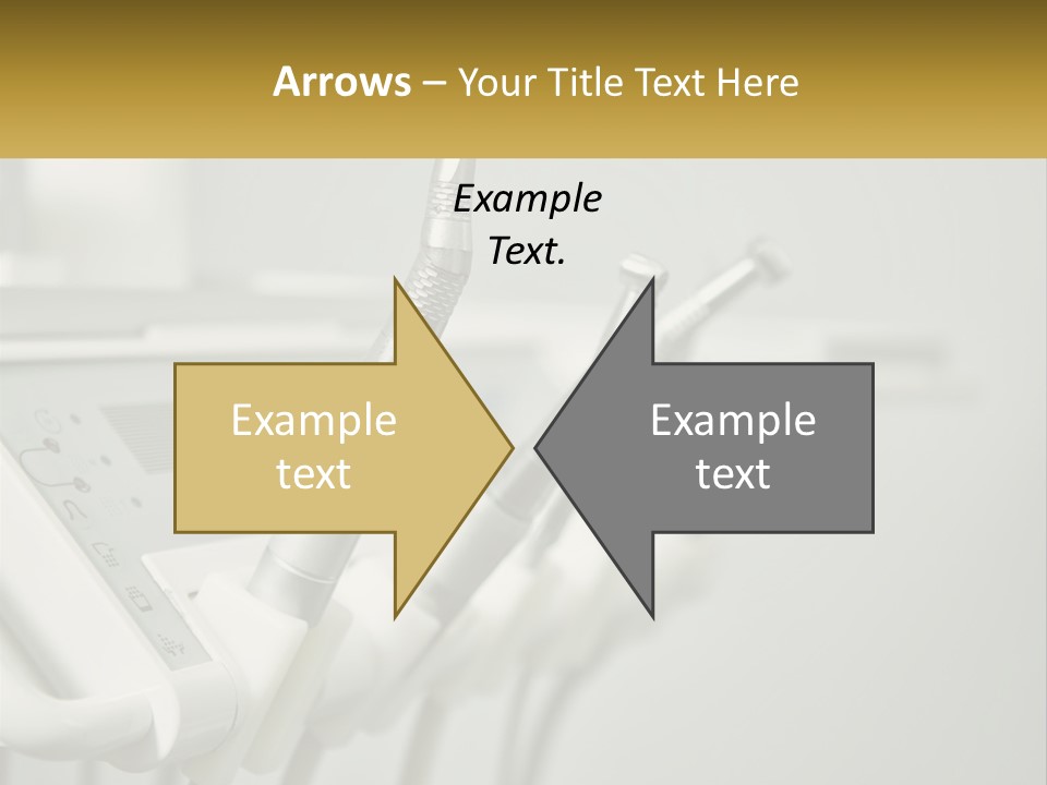 A Group Of Toothbrushes Sitting On Top Of A Table PowerPoint Template