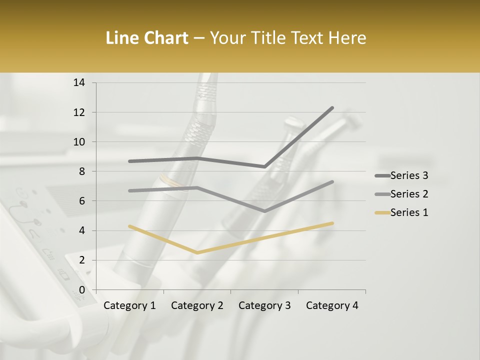 A Group Of Toothbrushes Sitting On Top Of A Table PowerPoint Template