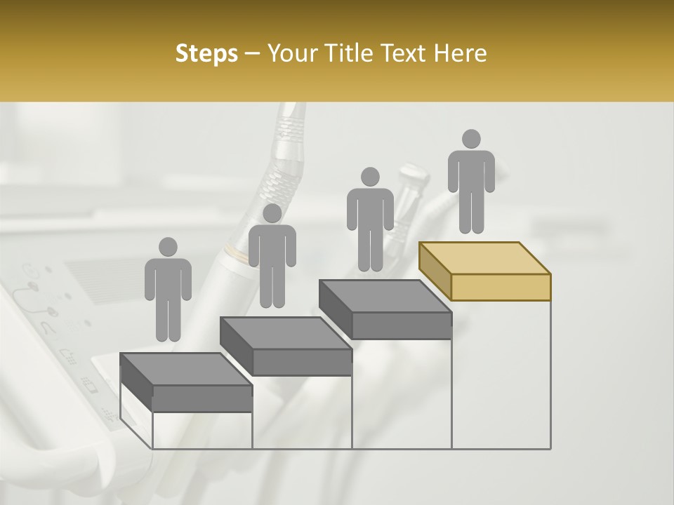 A Group Of Toothbrushes Sitting On Top Of A Table PowerPoint Template