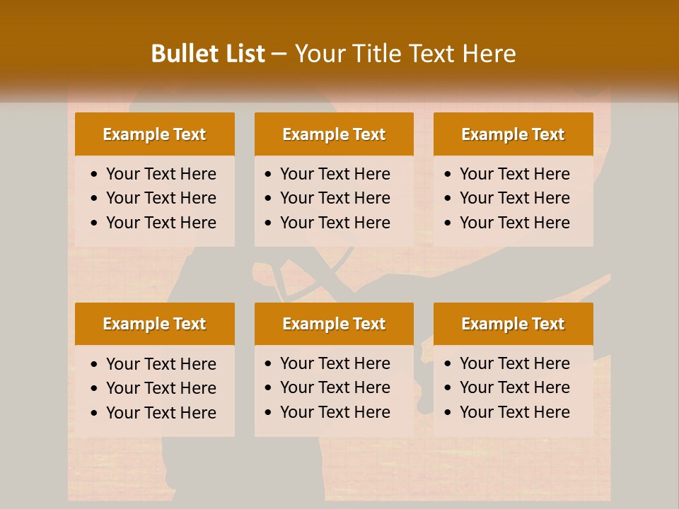 A Silhouette Of A Man Shaking Hands With A Woman PowerPoint Template