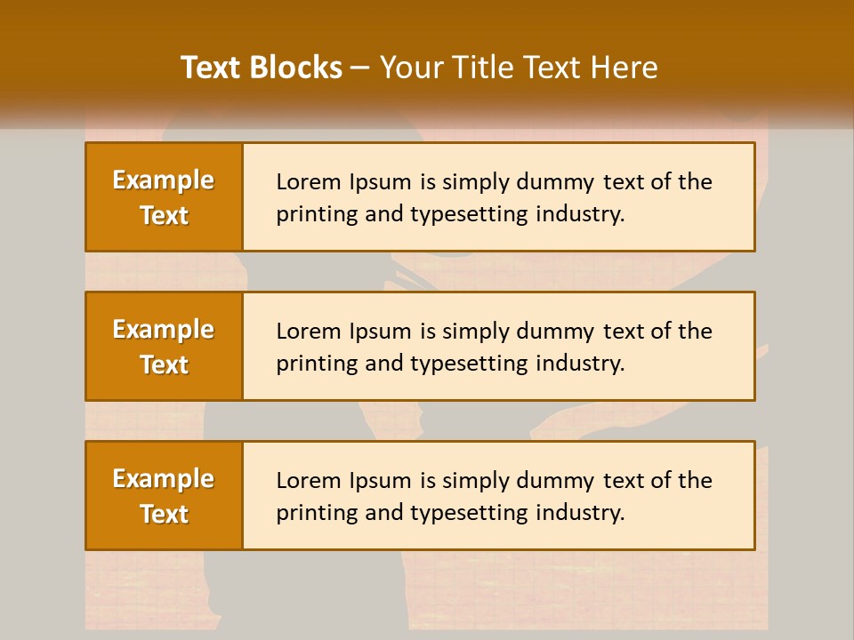 A Silhouette Of A Man Shaking Hands With A Woman PowerPoint Template