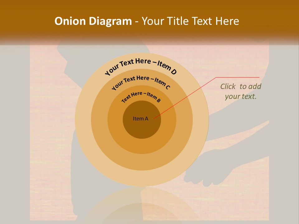 A Silhouette Of A Man Shaking Hands With A Woman PowerPoint Template