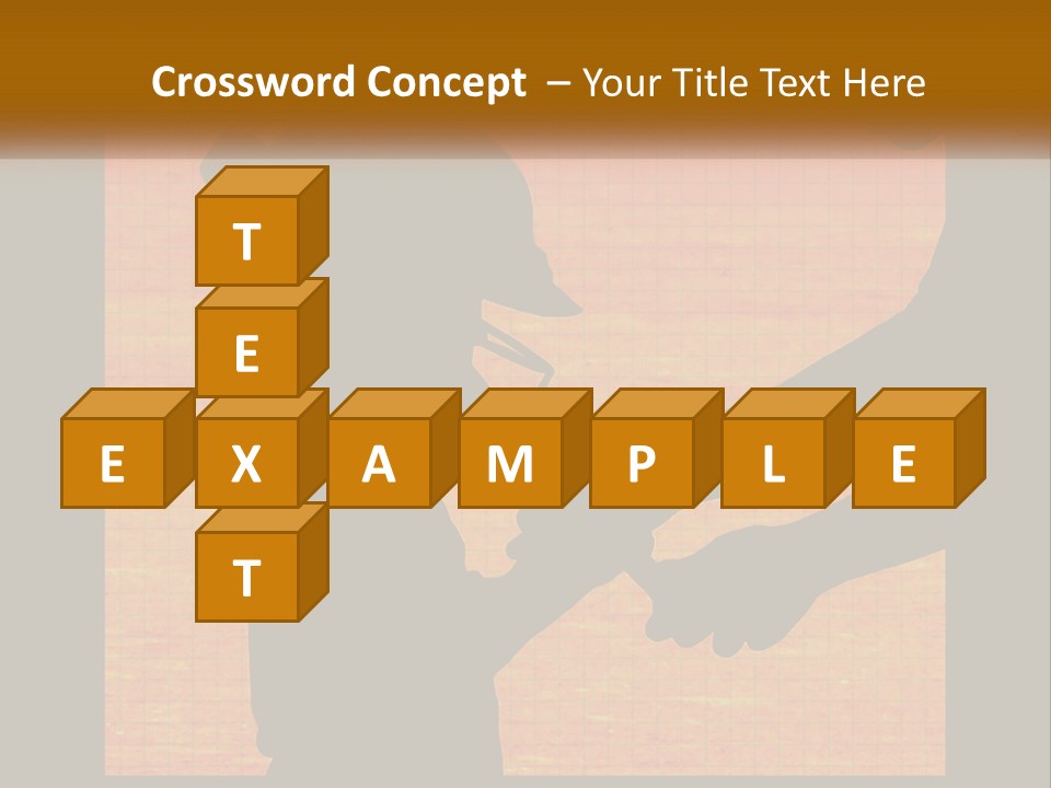A Silhouette Of A Man Shaking Hands With A Woman PowerPoint Template