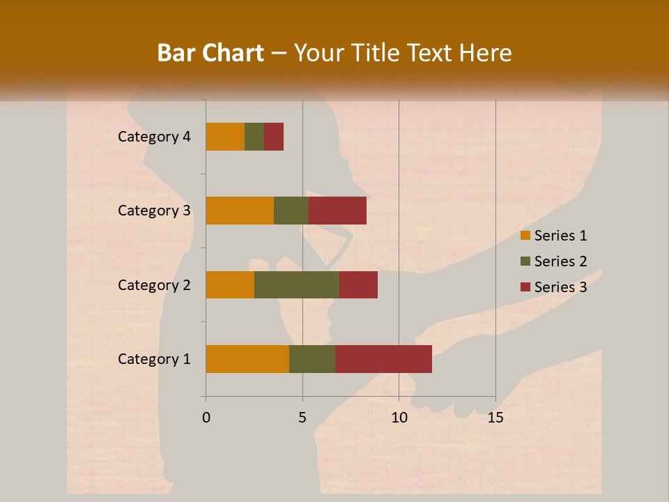 A Silhouette Of A Man Shaking Hands With A Woman PowerPoint Template