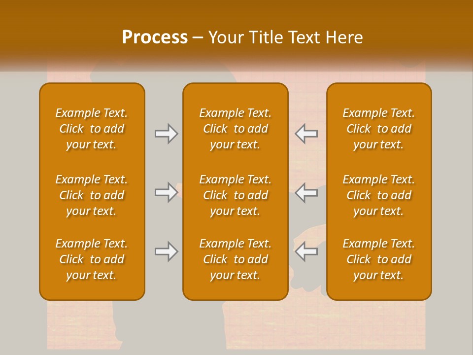 A Silhouette Of A Man Shaking Hands With A Woman PowerPoint Template