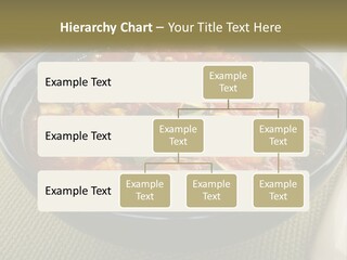 A Bowl Of Soup With Bread On The Side PowerPoint Template