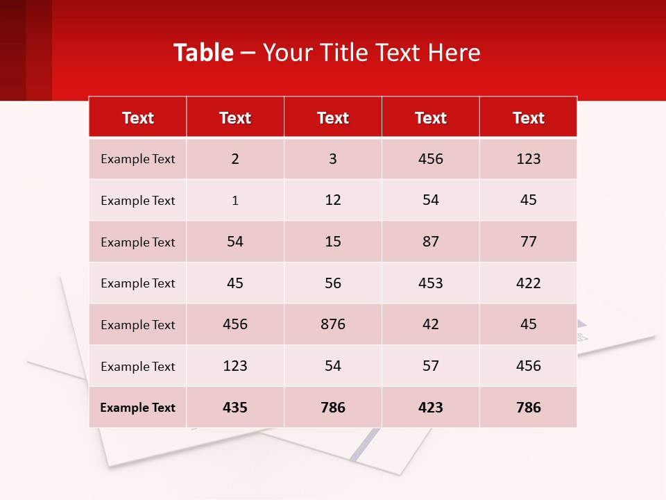 A Red Arrow On Top Of A Bar Chart PowerPoint Template