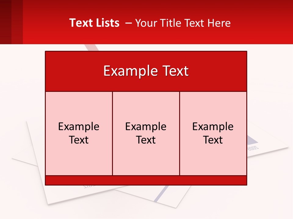 A Red Arrow On Top Of A Bar Chart PowerPoint Template
