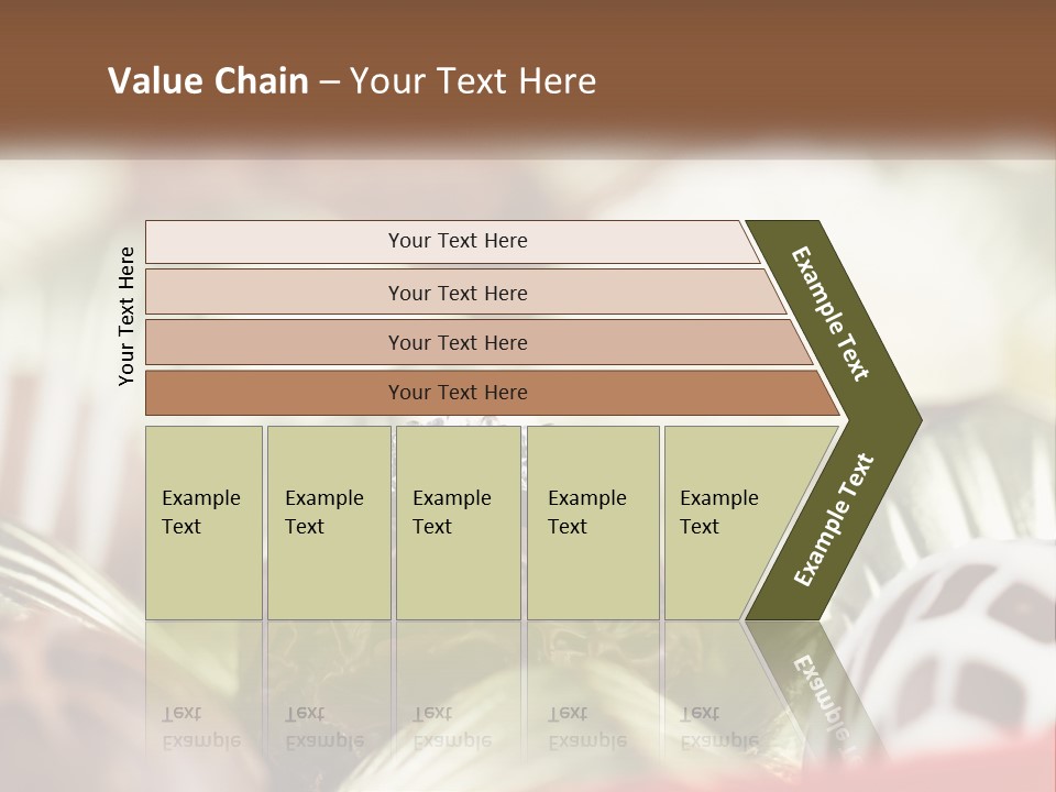 A Group Of Chocolates With A Diamond Ring On Top PowerPoint Template