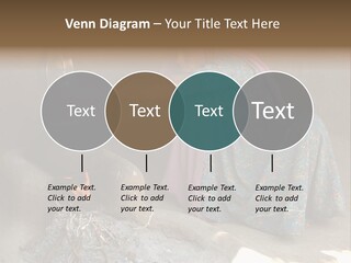 A Woman Is Pouring Water Into A Pot PowerPoint Template