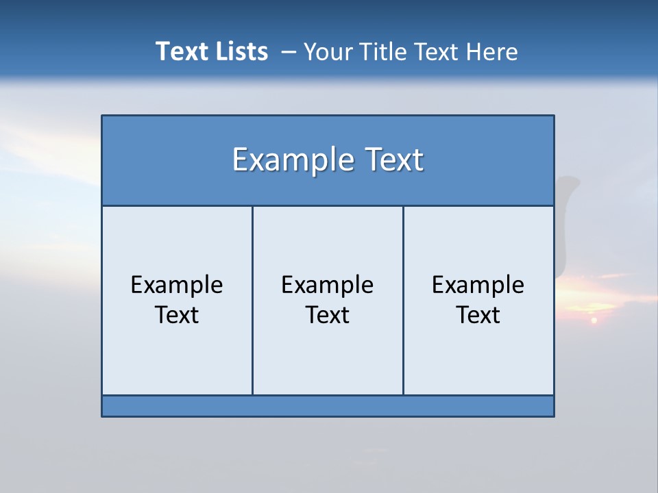 Two People Jumping Into The Air With A Sky Background PowerPoint Template