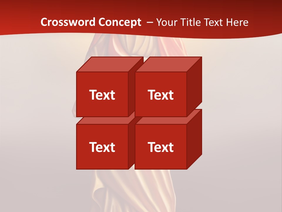 Jesus Powerpoint Presentation With A Red Background PowerPoint Template