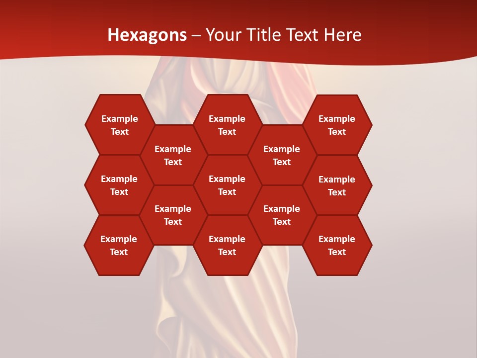 Jesus Powerpoint Presentation With A Red Background PowerPoint Template