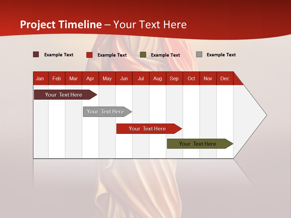 Jesus Powerpoint Presentation With A Red Background PowerPoint Template