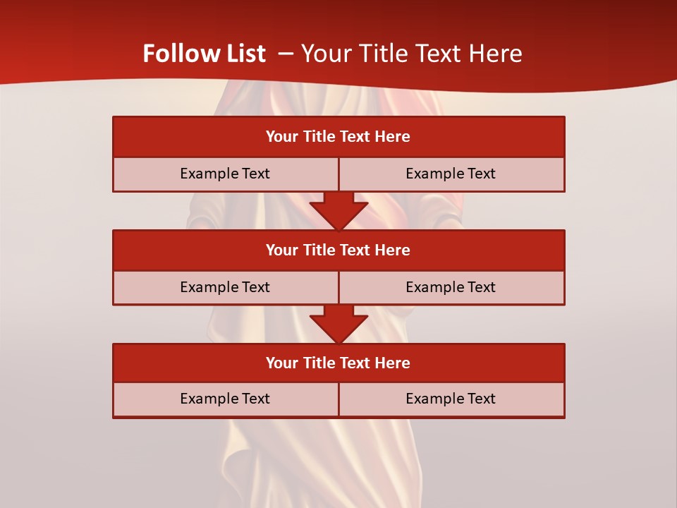 Jesus Powerpoint Presentation With A Red Background PowerPoint Template